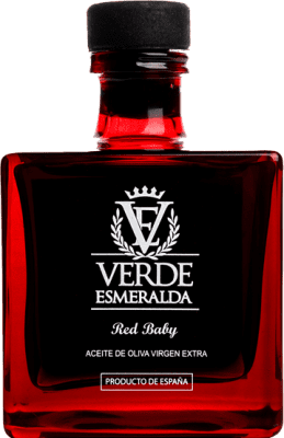 16,95 € | Olivenöl Verde Esmeralda Baby Red — Edition Rot, E-NOL Extra Nativ Spanien Royal Miniaturflasche 10 cl