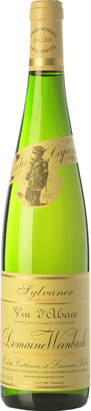 Envio grátis | Vinho branco Domaine Weinbach Blanco Reserva A.O.C. Alsace Alsácia França Sylvaner 75 cl