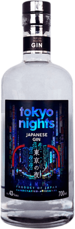 送料無料 | ジン Tokyo Nights Japanese Gin 70 cl