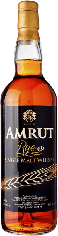 193,95 € Бесплатная доставка | Виски из одного солода Amrut Indian Amrut Rye