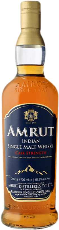 82,95 € Бесплатная доставка | Виски из одного солода Amrut Indian Amrut Cask Strenght