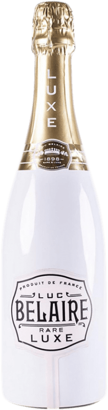 Free Shipping | White sparkling Luc Belaire Rare Luxe Luminous Bottle Brut Chardonnay 75 cl