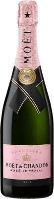 58,95 € | ロゼスパークリングワイン Moët & Chandon Rosé Impérial Brut A.O.C. Champagne シャンパン フランス Pinot Black, Chardonnay, Pinot Meunier 75 cl