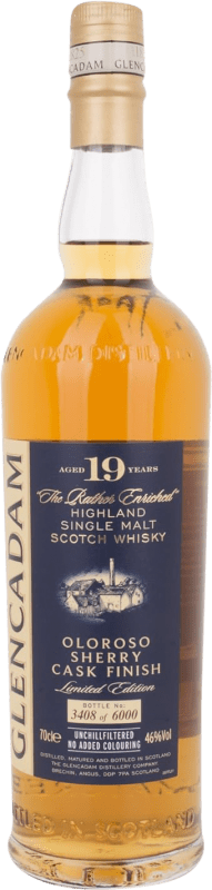 275,95 € Spedizione Gratuita | Whisky Single Malt Glencadam 19 Anni