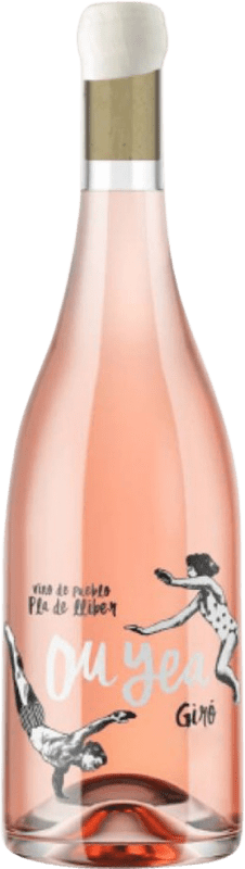 Envio grátis | Espumante rosé Ferri Vinyaters Ou Yea Rosado Giro D.O. Alicante Comunidade Valenciana Espanha Giró Ros 75 cl