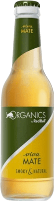 Напитки и миксеры Коробка из 24 единиц Red Bull Energy Drink Viva Mate Organics Cristal Маленькая бутылка 20 cl