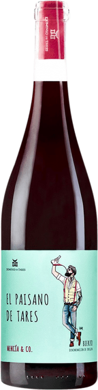 5,95 € Free Shipping | Red wine Dominio de Tares El Paisano de Tares D.O. Bierzo Castilla y León Spain Grenache Tintorera, Godello, Palomino Fino Bottle 75 cl
