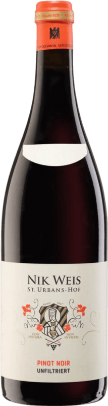 Envoi gratuit | Vin rouge St. Urbans-Hof Nik Weis Q.b.A. Mosel Allemagne Pinot Noir 75 cl