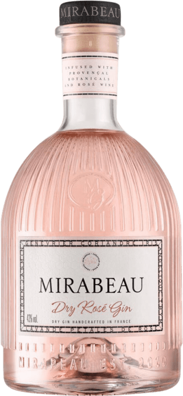 Бесплатная доставка | Джин Le Mirabeau Rosé Dry Gin Syrah 70 cl