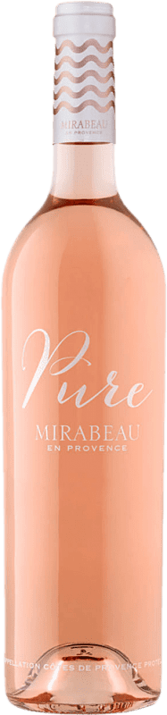 64,95 € Envío gratis | Espumoso Rosado Le Mirabeau Pure — Puro A.O.C. Côtes de Provence Botella Magnum 1,5 L