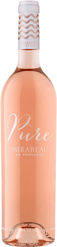 Free Shipping | Rosé sparkling Le Mirabeau Pure A.O.C. Côtes de Provence Provence France Syrah, Grenache, Cinsault Magnum Bottle 1,5 L