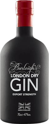 Genever Gin Burleighs Export Cask Strength — Força de Barrica