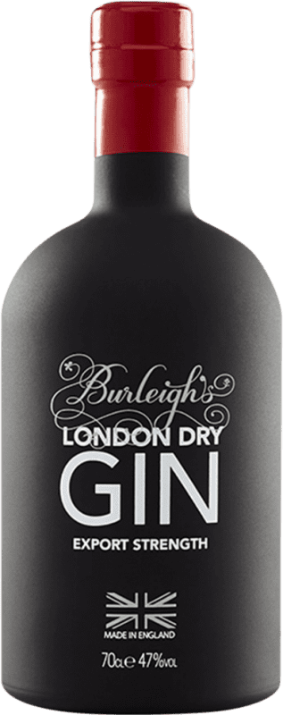 53,95 € Envío gratis | Ginebra Gin Burleighs Export Cask Strength — Graduación de Barrica