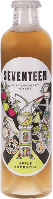 48,95 € 免费送货 | 盒装24个 饮料和搅拌机 Global Premium Seventeen Apple Kombucha 小瓶 20 cl