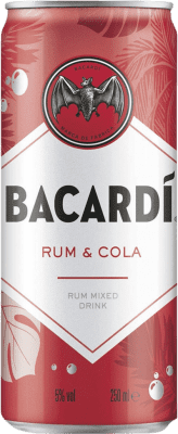 Boissons et Mixers Boîte de 24 unités Bacardí Cola Boîte 25 cl