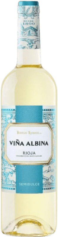 免费送货 | 白酒 Bodegas Riojanas Viña Albina 半干半甜 D.O.Ca. Rioja 拉里奥哈 西班牙 Viura, Malvasía 75 cl