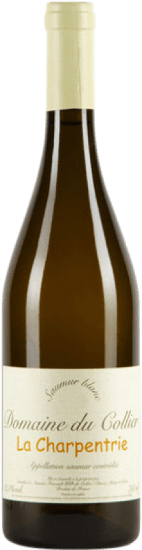 Бесплатная доставка | Белое вино Collier La Charpentrie Blanc A.O.C. Saumur Луара Франция Chenin White 75 cl