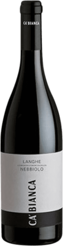 10,95 € | Vin rouge Tenimenti Ca' Bianca D.O.C. Langhe Piémont Italie Nebbiolo 75 cl