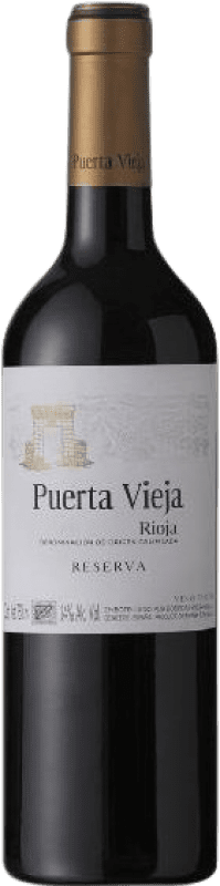 Envoi gratuit | Vin rouge Bodegas Riojanas Puerta Vieja Réserve D.O.Ca. Rioja La Rioja Espagne Tempranillo, Graciano, Mazuelo 75 cl