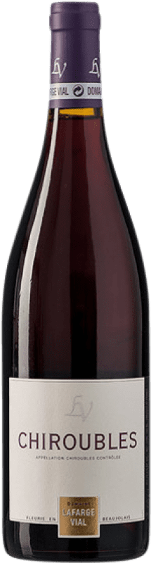 Бесплатная доставка | Красное вино Lafarge-Vial A.O.C. Chiroubles Beaujolais Франция Gamay 75 cl