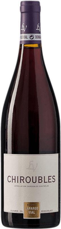 Free Shipping | Red wine Lafarge-Vial A.O.C. Chiroubles Beaujolais France Gamay 75 cl