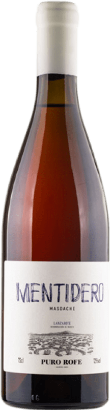 Free Shipping | Rosé wine Puro Rofe Masdache El Mentidero D.O. Lanzarote Canary Islands Spain Malvasía, Listán Black, Listán White, Vijariego White 75 cl