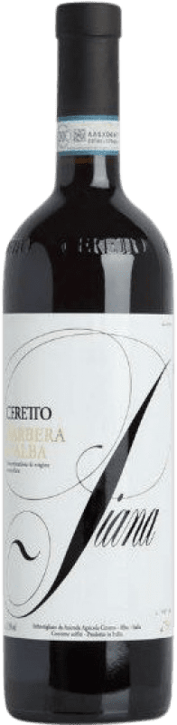 19,95 € | Red wine Ceretto Piana D.O.C. Barbera d'Alba Piemonte Italy Barbera Bottle 75 cl