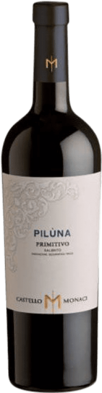 10,95 € | 红酒 Castello Monaci Piluna I.G.T. Salento 普利亚大区 意大利 Primitivo 75 cl