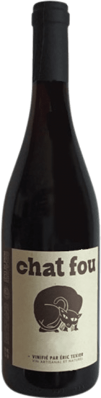 送料無料 | 赤ワイン Eric Texier Chat Fou A.O.C. Côtes du Rhône ローヌ フランス Grenache Tintorera, Clairette Blanche 75 cl