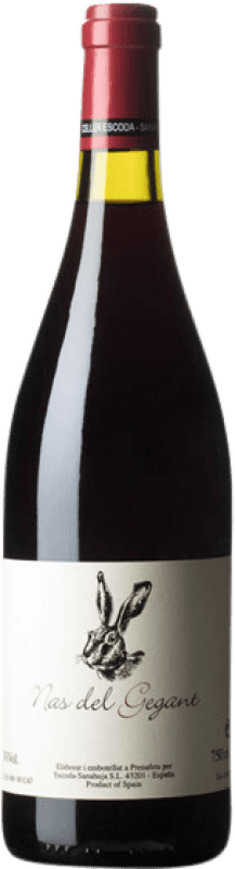 19,95 € | Red wine Escoda Sanahuja Nas del Gegant D.O. Conca de Barberà Catalonia Spain Merlot, Grenache Tintorera, Sumoll Bottle 75 cl