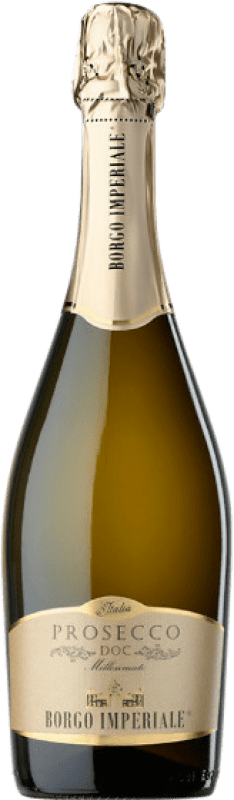 Бесплатная доставка | Белое игристое Borgo Imperiale D.O.C. Prosecco Венето Италия Glera 75 cl