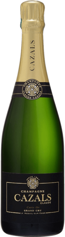 59,95 € Envoi gratuit | Vin Mousseux Blanc Claude Cazals Carte Or Grand Cru A.O.C. Champagne