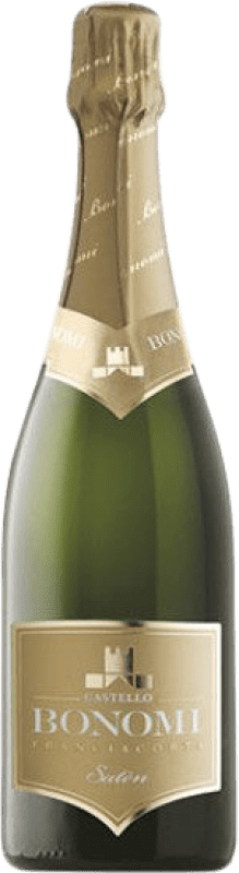 送料無料 | 白スパークリングワイン Castello Bonomi Satèn Brut D.O.C.G. Franciacorta ロンバルディア イタリア Chardonnay 75 cl