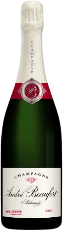 送料無料 | 白スパークリングワイン André Beaufort Ambonnay Grand Cru A.O.C. Champagne シャンパン フランス Pinot Black, Chardonnay 75 cl