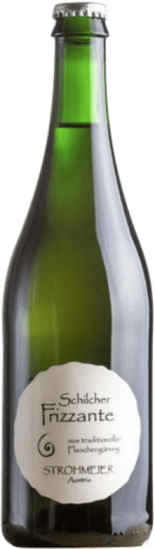 Free Shipping | White sparkling Strohmeier Schiller Frizzante Estiria Austria Wildbacher 75 cl