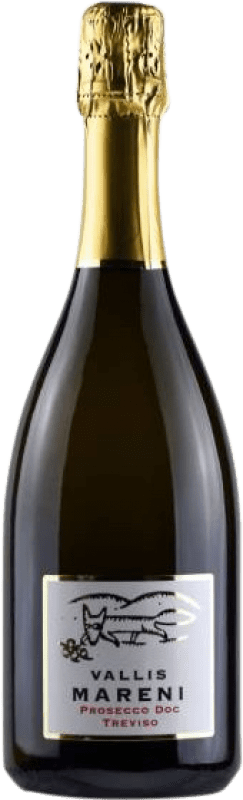 Envoi gratuit | Blanc mousseux Vallis Marenis Extra -Sec D.O.C. Prosecco Vénétie Italie Glera 75 cl