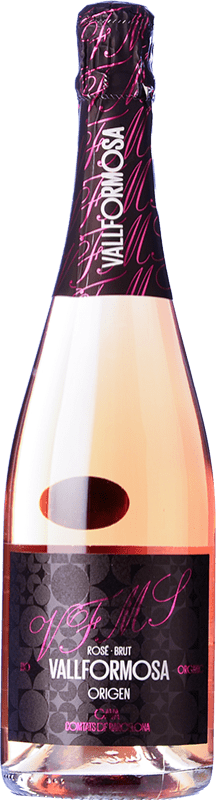 Envio grátis | Espumante rosé Vallformosa Origen Rosado Brut D.O. Cava Catalunha Espanha Monastrell, Grenache Tintorera 75 cl