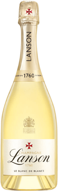 Envoi gratuit | Blanc mousseux Lanson Le Blanc de Blancs A.O.C. Champagne Champagne France Chardonnay 75 cl