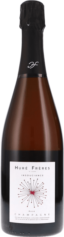 Envio grátis | Espumante rosé Huré Frères L'Insouciance Rosé Brut A.O.C. Champagne Champagne França Pinot Preto, Chardonnay, Pinot Meunier 75 cl