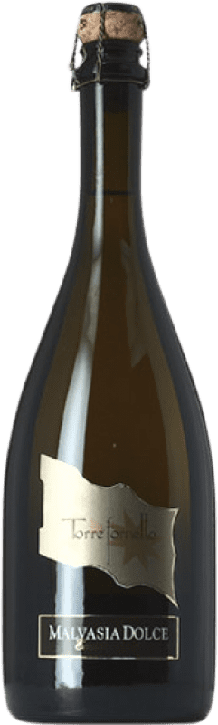 Free Shipping | White sparkling Torre Fornello Dolce Emilia-Romagna Italy Malvasía 75 cl