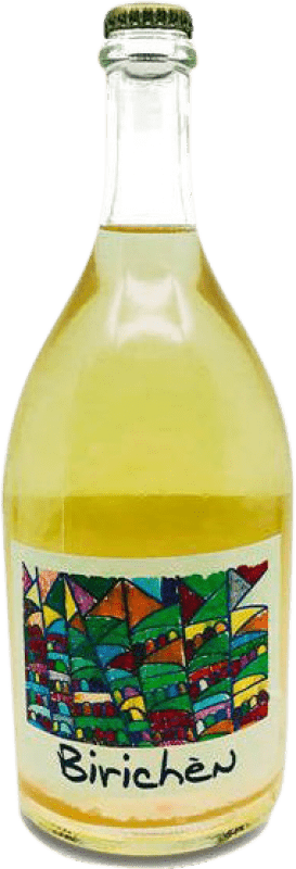 Free Shipping | White sparkling Al di là del Fiume Birichén Emilia-Romagna Italy Grechetto 75 cl