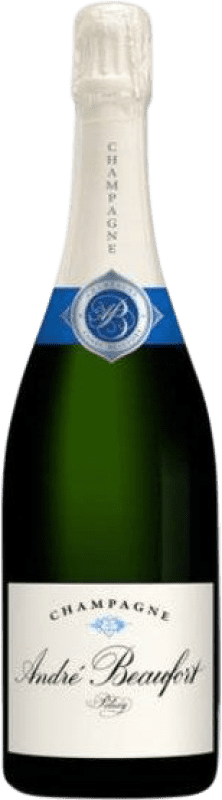 免费送货 | 白起泡酒 André Beaufort Polisy 香槟 预订 A.O.C. Champagne 香槟酒 法国 Pinot Black, Chardonnay 75 cl