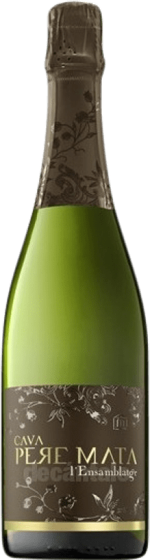 Envio grátis | Espumante branco Mata i Coloma Pere Mata L'Ensamblatge D.O. Cava Catalunha Espanha Macabeo, Xarel·lo, Parellada 75 cl