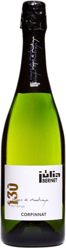 Envoi gratuit | Blanc mousseux Júlia Bernet R-130 Brut Nature Corpinnat Catalogne Espagne Xarel·lo 75 cl