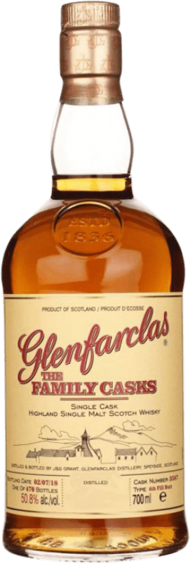 免费送货 | 威士忌单一麦芽威士忌 Glenfarclas The Family Casks 苏格兰 英国 70 cl