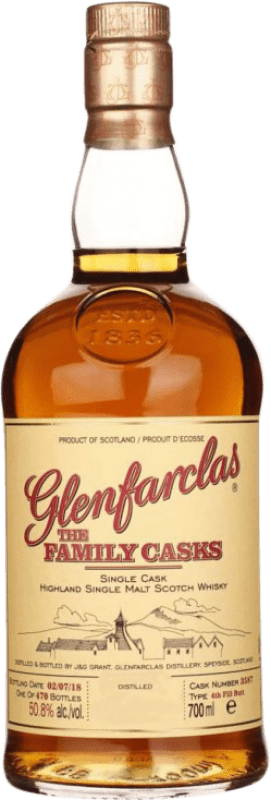 Kostenloser Versand | Whiskey Single Malt Glenfarclas The Family Casks Schottland Großbritannien 70 cl