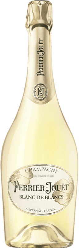 236,95 € Бесплатная доставка | Белое игристое Perrier-Jouët Blanc de Blancs A.O.C. Champagne бутылка Магнум 1,5 L