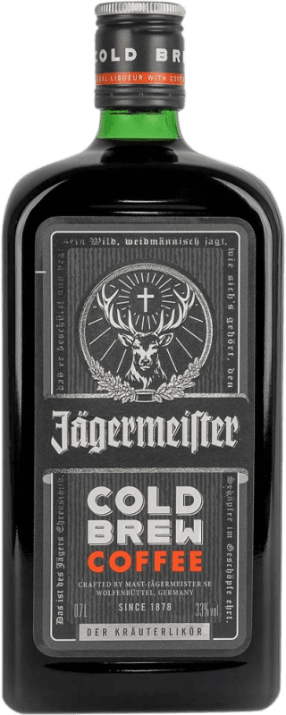 18,95 € | Licor de ervas Mast Jägermeister Cold Brew Coffee Alemanha 70 cl