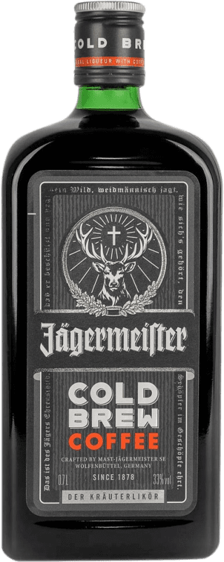 21,95 € Envío gratis | Licor de Hierbas Mast Jägermeister Cold Brew Coffee — Café