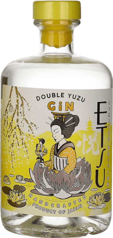 Spedizione Gratuita | Gin Asahikawa Etsu Double Yuzu Giappone 70 cl